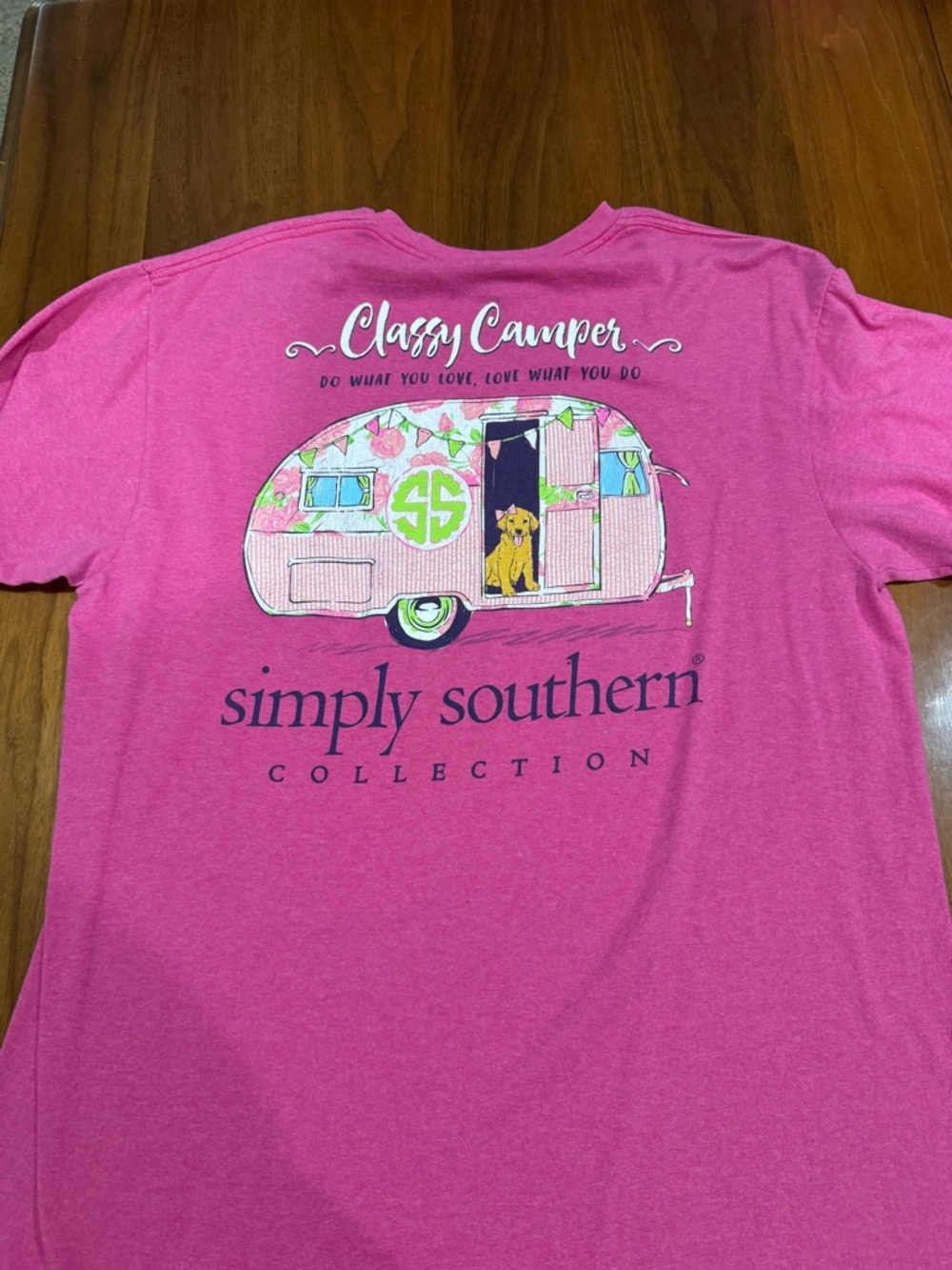 Simply Southern Pink "Classy Camper" Graphic Tee